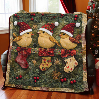 Christmas Bird WJ1308038CL Quilt