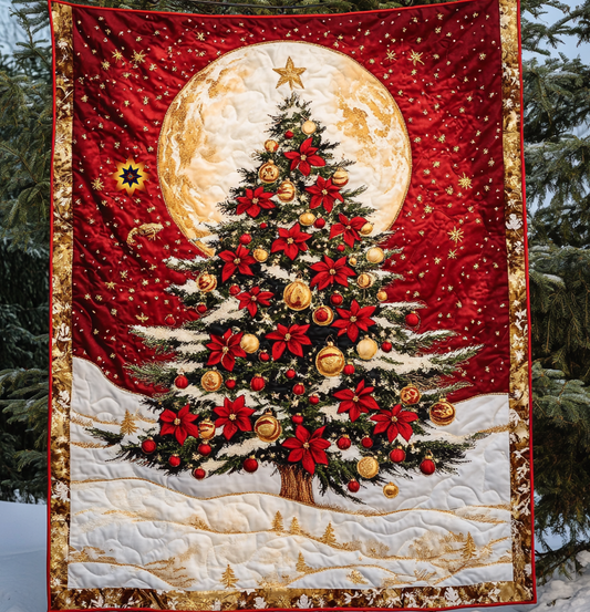 Christmas Sparkle Night WU1612009CL Quilt