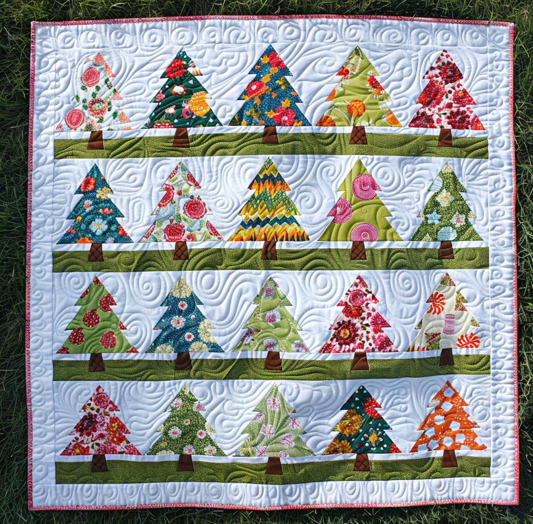 Christmas Tree WJ0706009CL Quilt