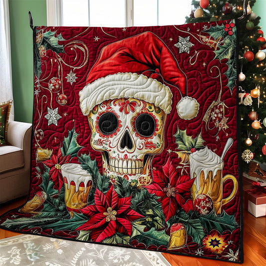 Christmas Skull WY2711024CL Quilt