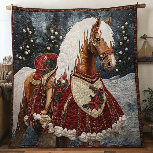 Christmas Horse Magic WN1007001CL Quilt