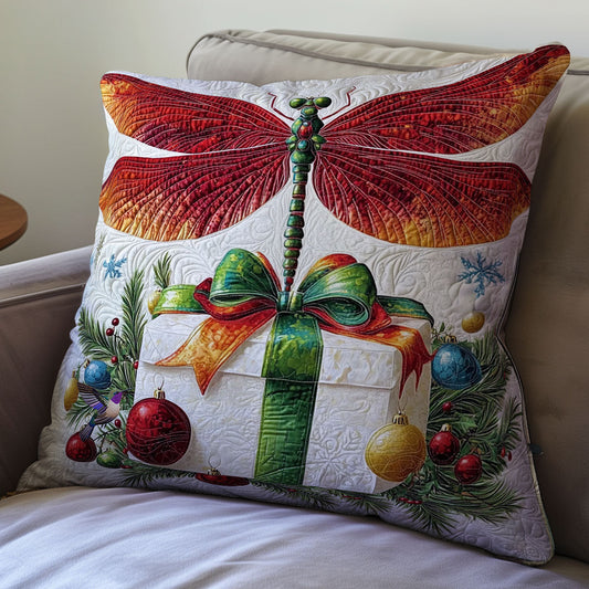 Christmas Gift Dragonfly WY0312107CL Quilt Pillow Case
