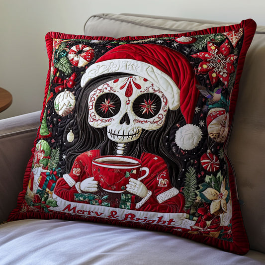 Santa Skull  WY1012014CL Quilt Pillow Case