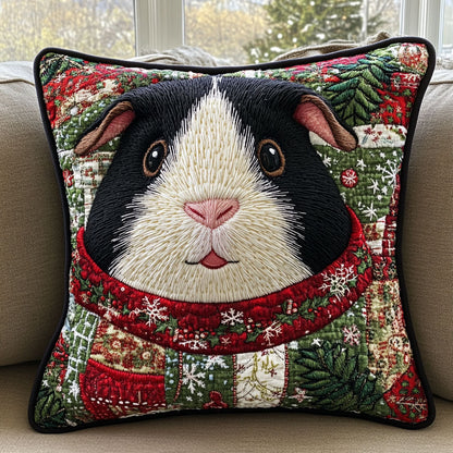 Guinea Pig Christmas WT1403054CL Quilt Pillow Case