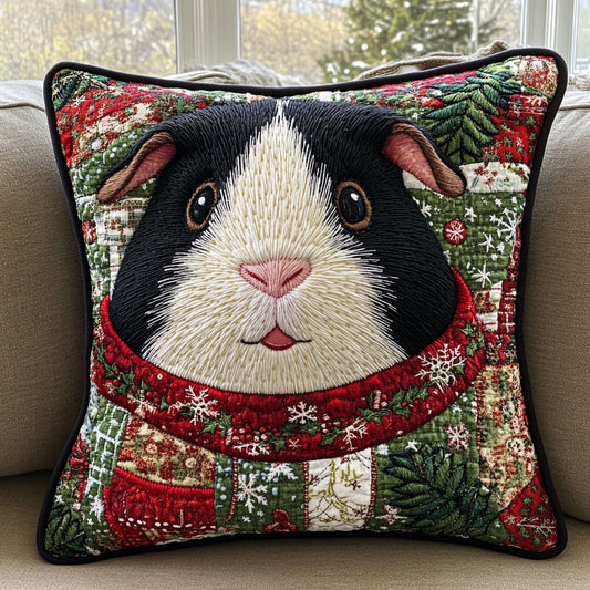 Guinea Pig Christmas WT1403054CL Quilt Pillow Case