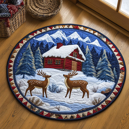 Alpine Companion WJ2907043CL Quilted Round Mat