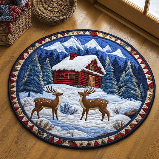 Alpine Companion WJ2907043CL Quilted Round Mat