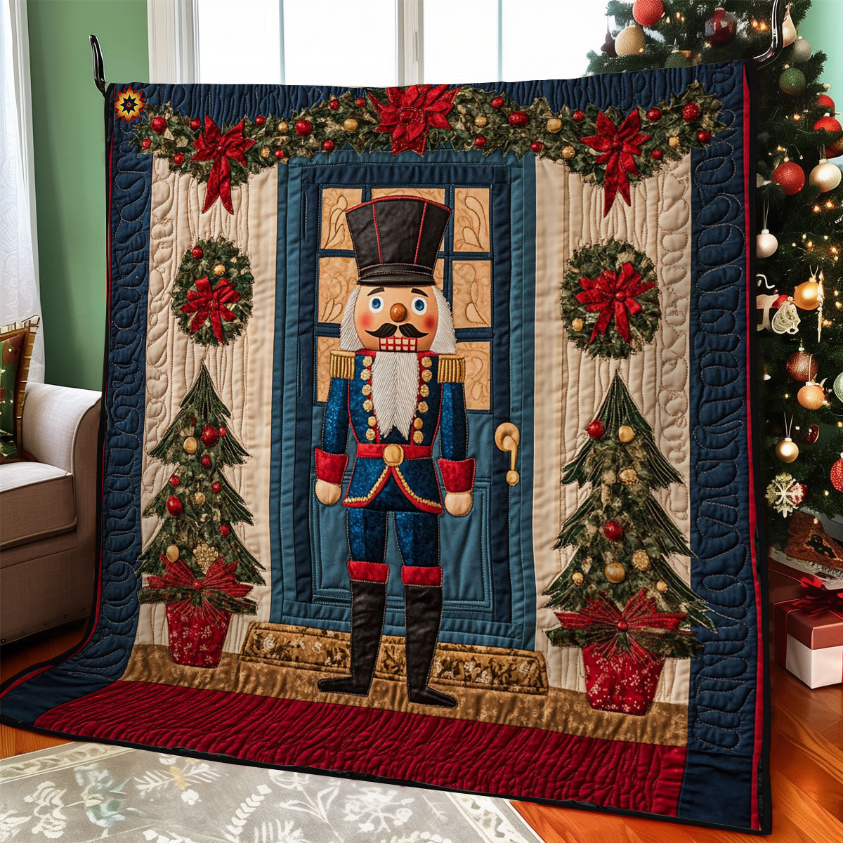 Christmas Nutcracker WY2211017CL Quilt