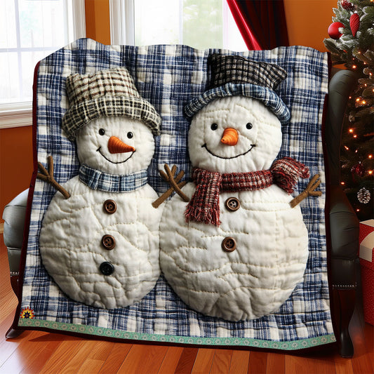 Christmas Snowman WJ2211019CL Quilt
