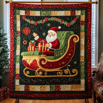 Christmas Santa Clause WJ2711014CL Quilt