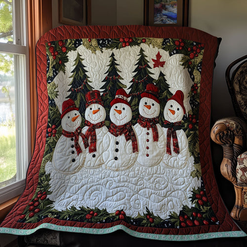 Funny Snowman WX2211018CL Quilt
