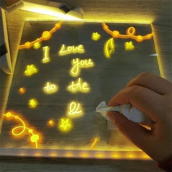 LED Fridysee Note Board with Colors🎨