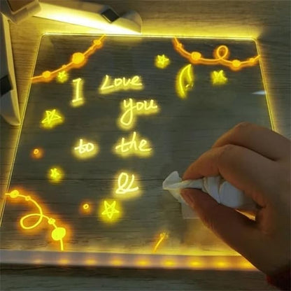 LED Fridysee Note Board with Colors🎨