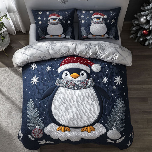 Snowflake Penguin WN0410053CL Duvet Cover Set