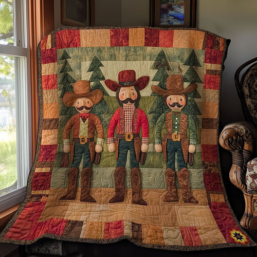 Cowboy Nutcracker WY2711005CL Quilt