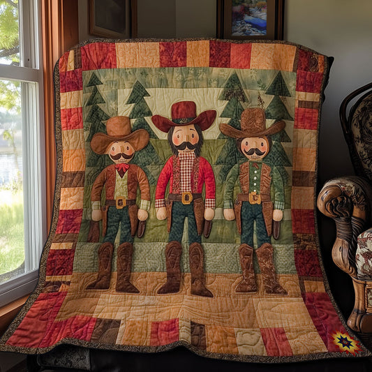 Cowboy Nutcracker WY2711005CL Quilt