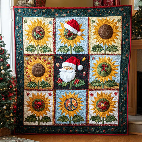 Festive Sunflower Cheer WN2111031CL Quilt