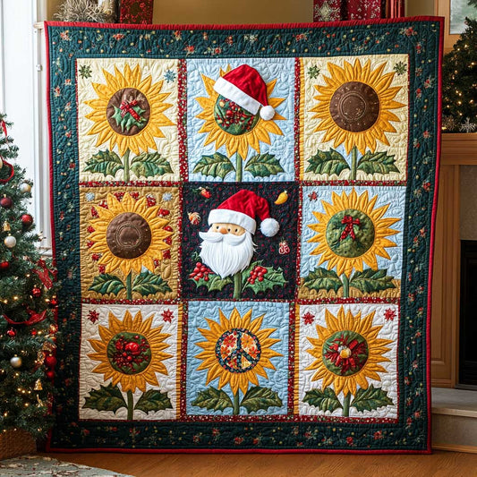 Festive Sunflower Cheer WN2111031CL Quilt