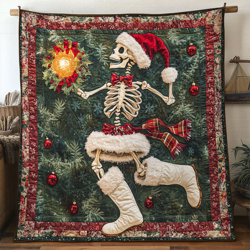 Skeleton Sleigh Ride WN1107061CL Quilt