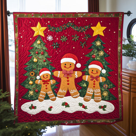 Christmas Gingerbread WJ2111022CL Quilt