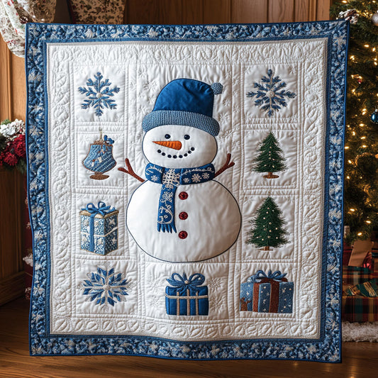 Whispering Snowman WN0309109CL Quilt