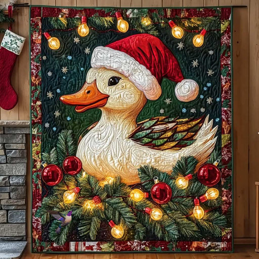 Christmas Duck Delight WN2011019CL Quilt