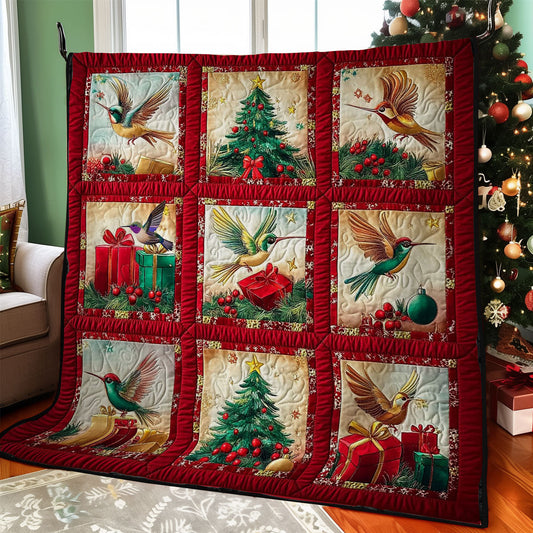 Christmas Hummingbird WY0412014CL Quilt
