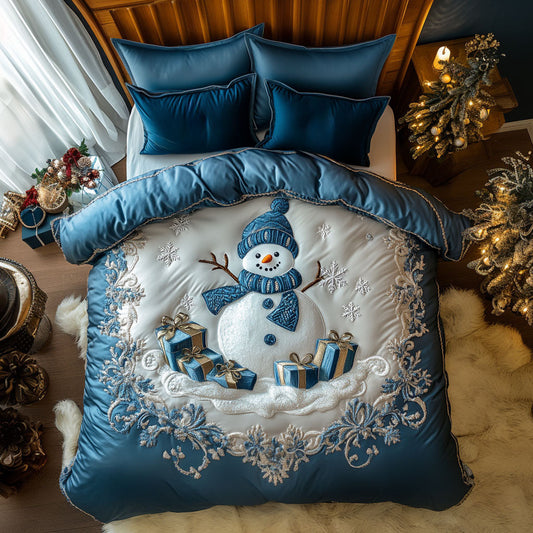 Christmas Snowman WN0309015CL Duvet Cover Set