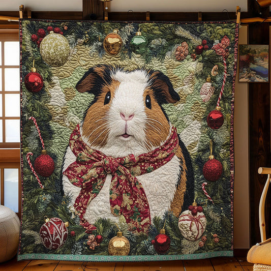 Guinea Pig Holiday WT1403128CL Quilt