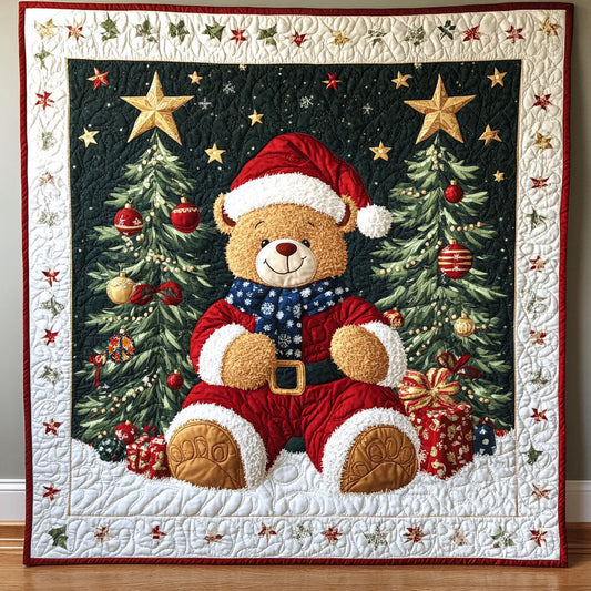 Christmas Bear WJ2211010CL Quilt