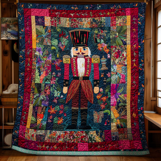 Nutcracker Soldier Christmas WX0312017CL Quilt