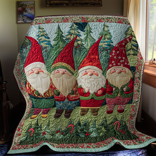 Gnome Christmas WX2111023CL Quilt