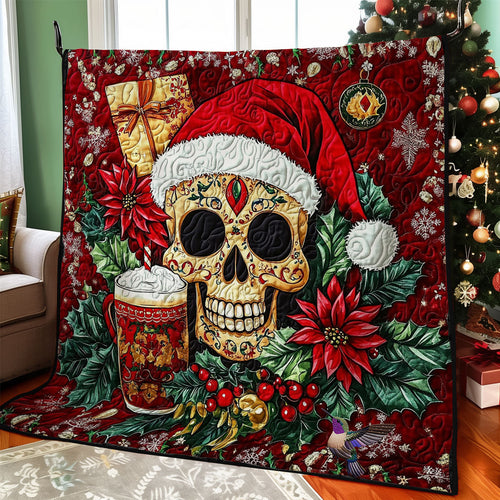 Santa Skull WY2811020CL Quilt