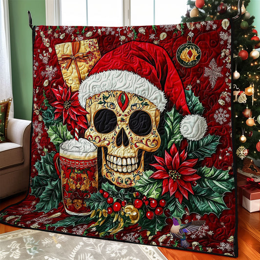 Santa Skull WY2811020CL Quilt