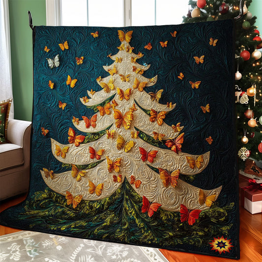 Butterfly Christmas Tree WY2611031CL Quilt