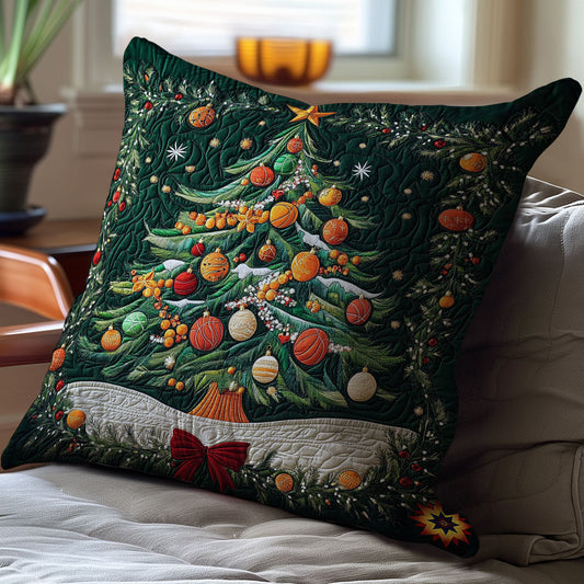 Basketball Christmas Tree WY1012002CL Quilt Pillow Case