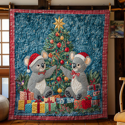 Koala Christmas WY1911055CL Quilt