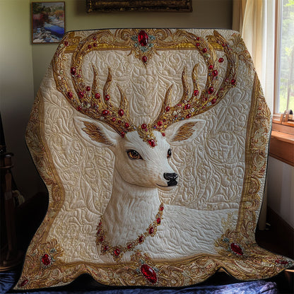 Royal Reindeer WY0512020CL Quilt