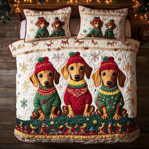 Cozy Danchshund CP2006025CL Duvet Cover Set