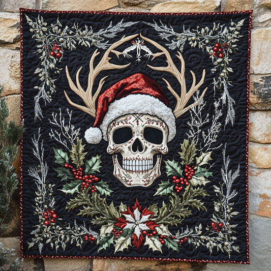 Skull Merry Glow WN0310070CL Quilt