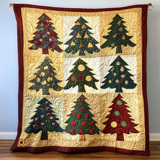 Christmas Tree Colorful WX2311005CL Quilt
