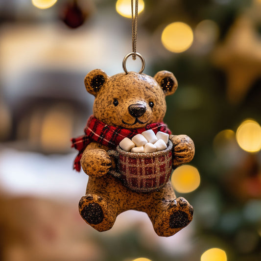 Mug of Cheer Bear LT1710021CL Christmas Ornament