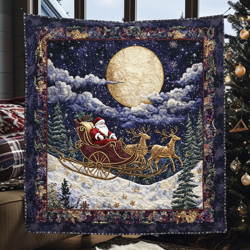 Santa Frost Night WN0210052CL Quilt