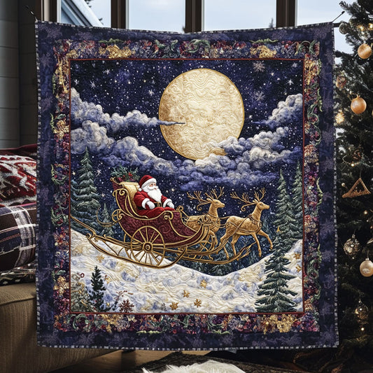 Santa Frost Night WN0210052CL Quilt