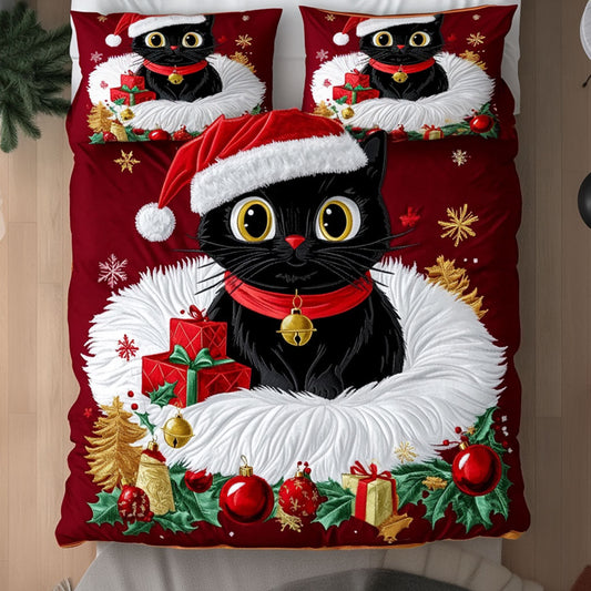 Black Cat Starry WN0410017CL Duvet Cover Set