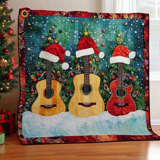 Christmas Guitar WY2111049CL Quilt