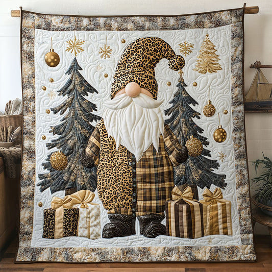 Golden Gnome Cheer WN1207041CL Quilt