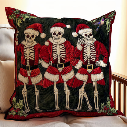 Christmas Skeleton WY0612080CL Quilt Pillow Case