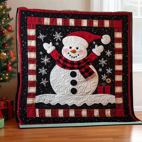 Christmas Snowman WJ1312005CL Quilt
