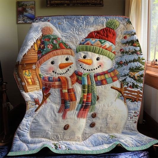 Snowman Twins WX1811047CL Quilt